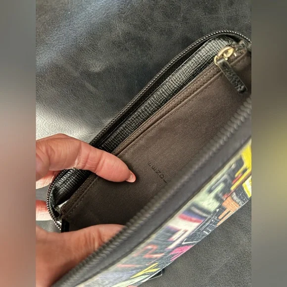 Fendi Long Wallet with a Zucca Multicolor FF Logo Pattern, Womens RARE - Picture 10 of 11